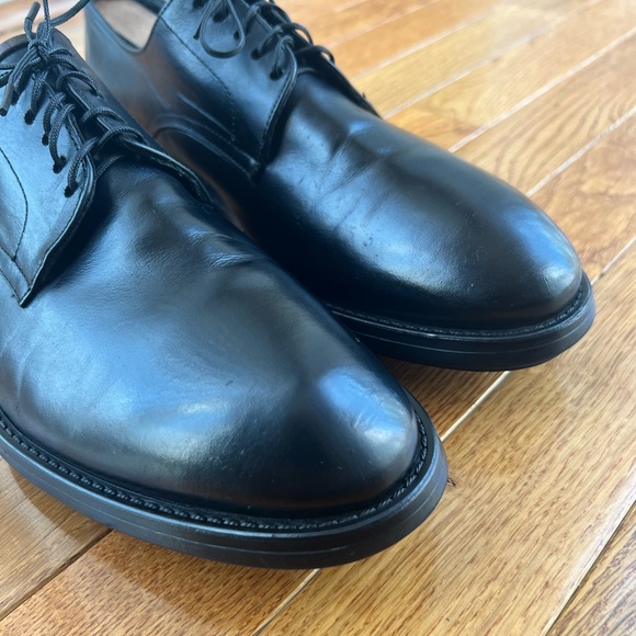 PAUL SMITH PS SMOOTH TOE LEATHER OXFORDS BLACK MEN’S SIZE 7 (#H038) - Picture 8 of 14